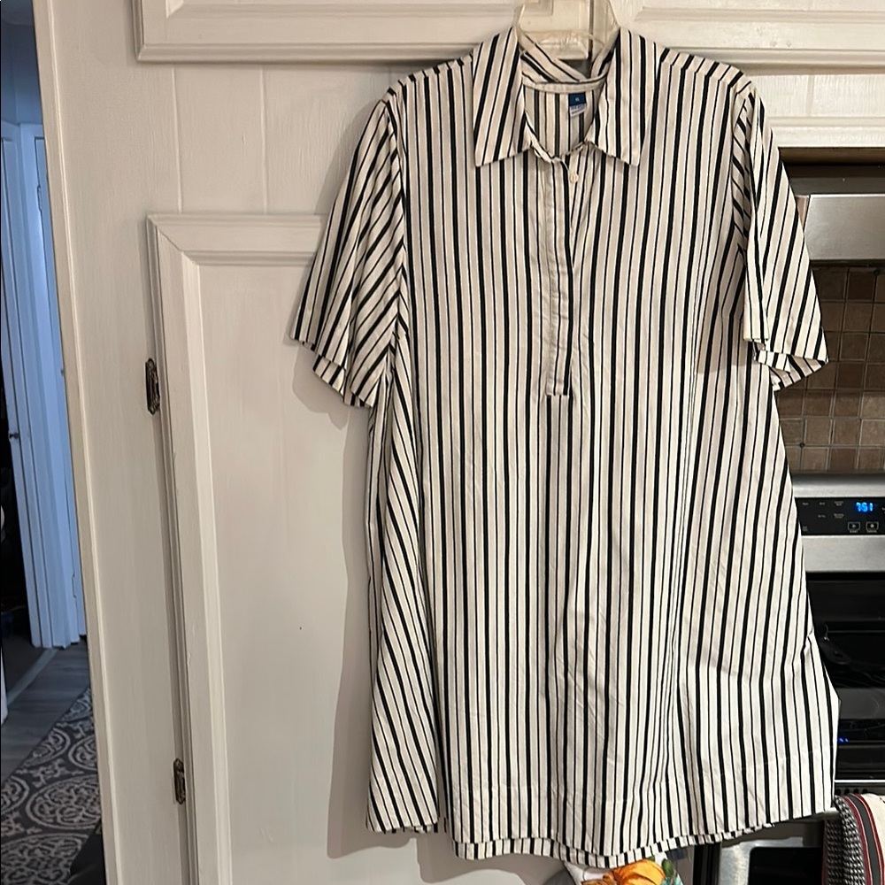 Striped Black and Women’s dress